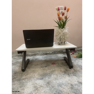 Bàn làm việc, bàn học chân sắt chữ Z gấp bệt (R40*D80xC35cm) {GIÁ TẠI XƯỞNG} mặt MDF siêu sang