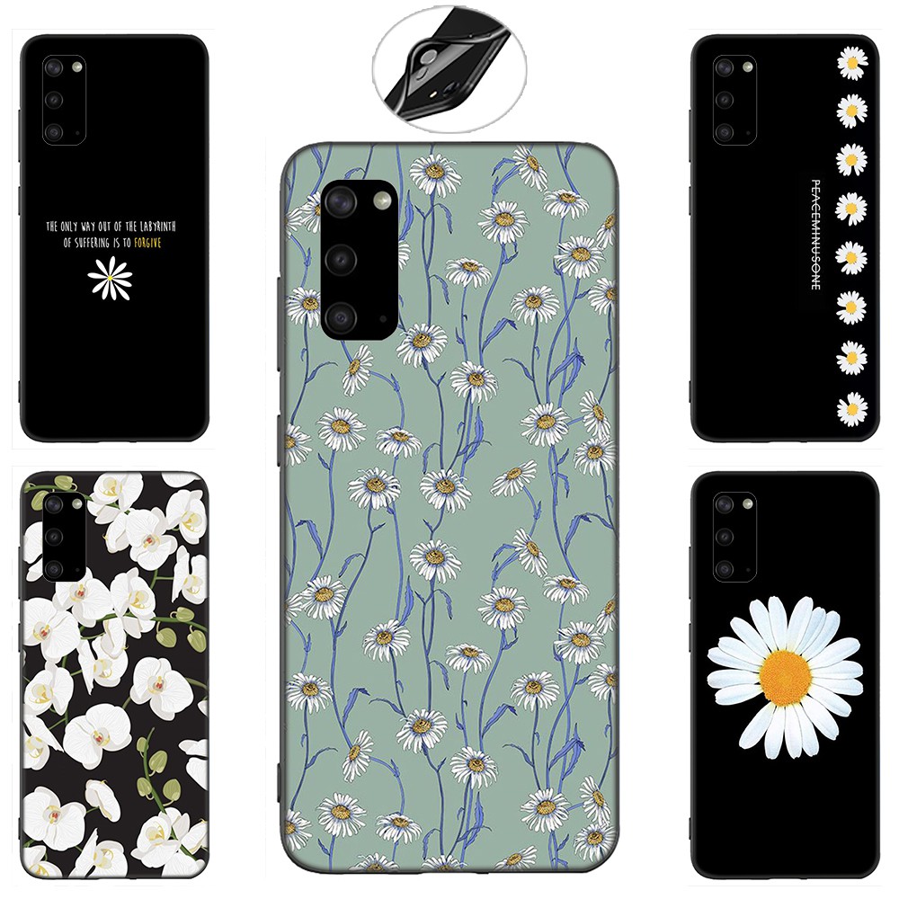 Samsung Galaxy J2 J4 J5 J6 Plus J7 J8 Prime Core Pro J4+ J6+ J730 2018 Casing Soft Case 38SF Fashion Daisy Love Hearts mobile phone case