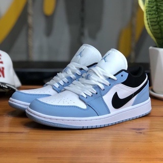 Giày thể thao JD 1 thấp, Giày sneaker air Jodan 1 low panda Jordan paris cổ thấp nam nữ