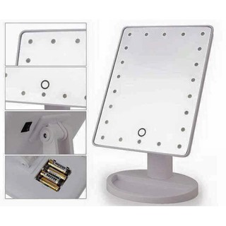 Gương soi có đèn led trang điểm