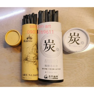 Than Vẽ, Than Củi Liễu Kuelox, Chinjoo Vẽ Tranh Truyền Thần_1 Ống