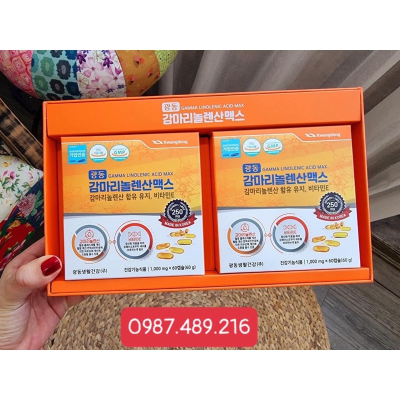 [SỈ TẬN GỐC] Viên Uống Hoa Anh Thảo KWANGDONG Hàn Quốc