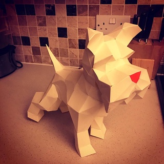 KIT Mô Hình giấy chó Schnauzer