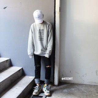 [SWEATSHIRT] LOVE NUTRITION FACTS