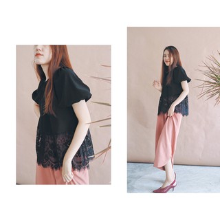 Chicka Chicka - Áo Sleeve lacy top