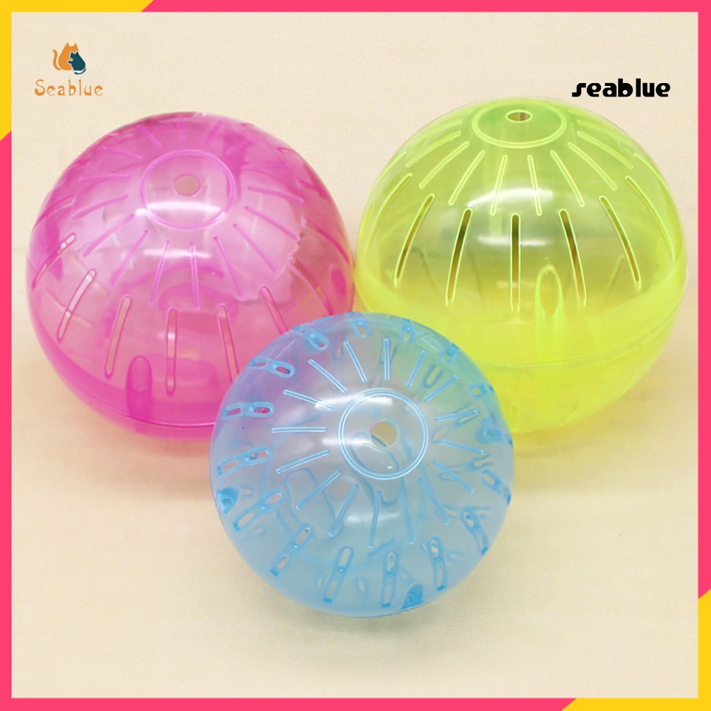 Banh đồ chơi trong suốt 4inch cho chuột hamster