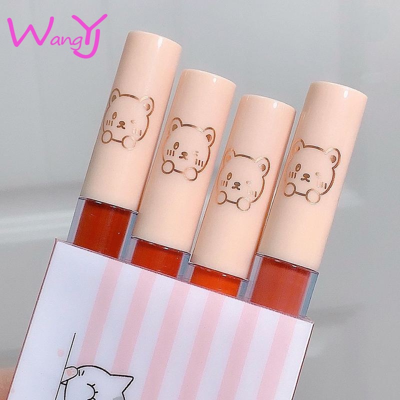 Bộ 4 Son Môi Màu Nhung Xinh Xắn Chất Lượng