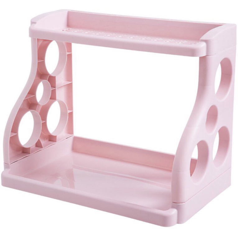 Kệ đựng gia vị 2 tầng, kệ đựng vật dụng nhà bếp tiện lợi