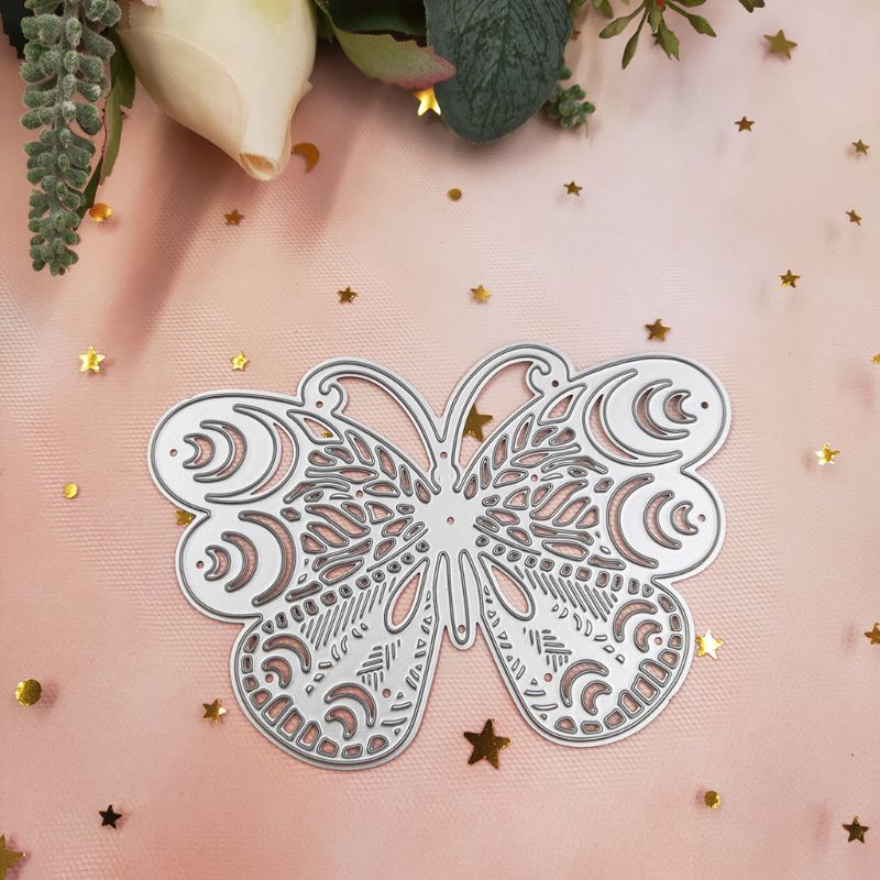 QQ Khuôn Cắt Giấy Kim Loại Hình Le Papillon