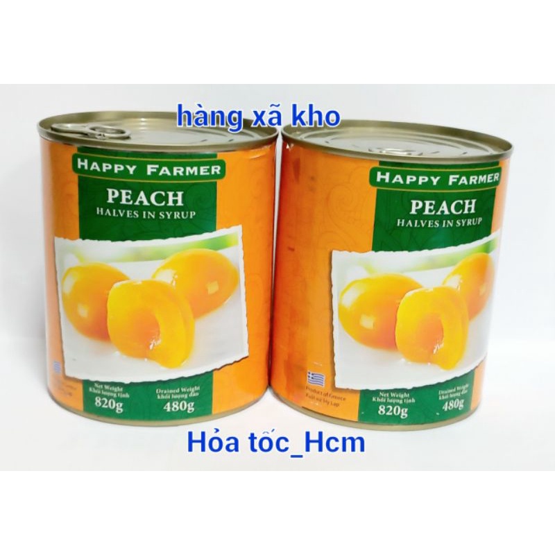Đào ngâm đường 820 gr nữa trái.(Loại mềm) hsd : 12.2022_hy lạp | BigBuy360 - bigbuy360.vn