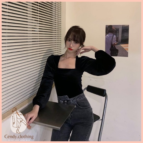 [Hàng Cao Cấp Loại 1 + Ảnh Thật] Áo Nhung Cúp Ngực Cendy Clothing - CD085