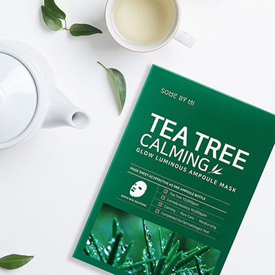 Mặt Nạ Chiết Xuất Tràm Trà Làm Dịu Da, Giảm Mụn Some By Mi Tea Tree Calming Sheet Mask 25g