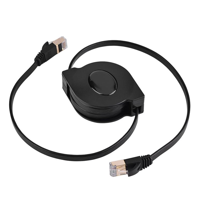 Dây Cáp Mạng Lan CAT7 RJ45 600MHz Có Thể Thu Gọn