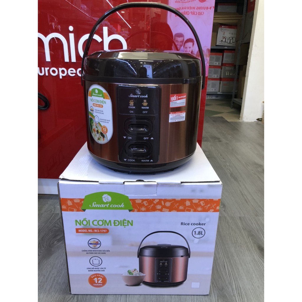 NỒI CƠM ĐIỆN SMARTCOOK RCS-1797