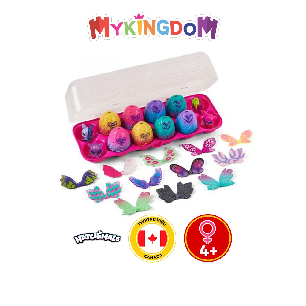 Đồ Chơi Hatchimals khay 12 trứng mini S9 6059068