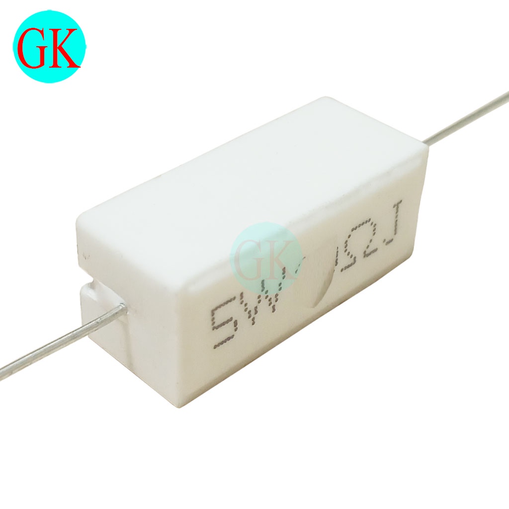 (10 con) Điện trở sứ 5W 0,22 ôm [K-03-01]