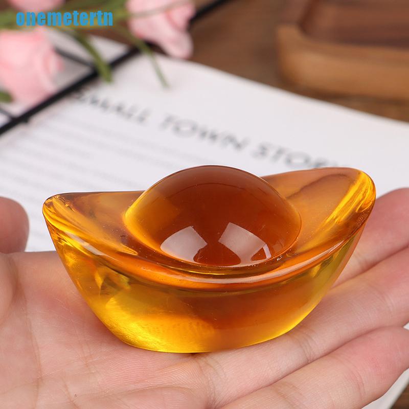 Set 2 Thỏi Vàng Cầu May Mắn Phong Cách Trung Hoa