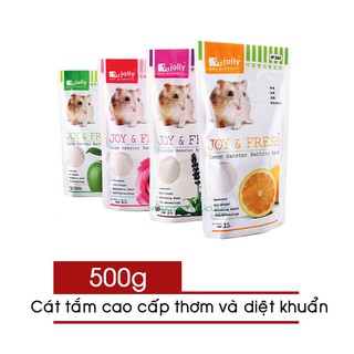 Cát tắm cao cấp jolly cho hamster 500g - nhiều mùi - [nông trại thú cưng