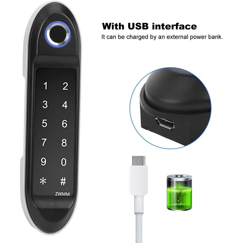 Khóa tủ vân tay thông minh Sử dụng cho gia đình, văn phòng công ty, công sở, phòng tập v.v...