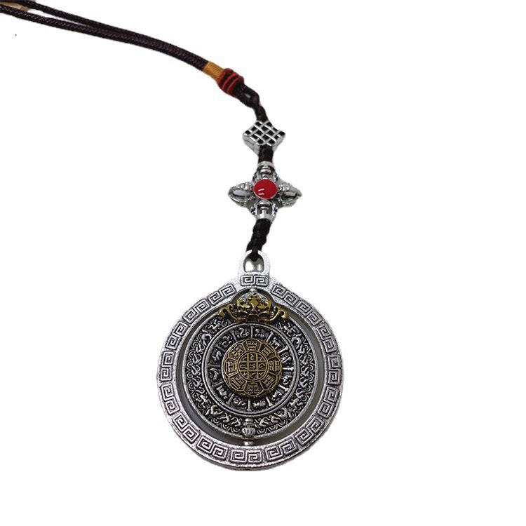 Dây treo VĂN THÙ CỬU CUNG bảo vẹ bình an may mắn - bản xoay 360 độ