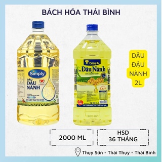 Dầu ăn Đậu Nành Simply Can 2 Lít