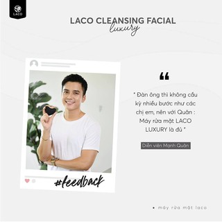 Máy rửa mặt massage, nâng cơ mặt Laco