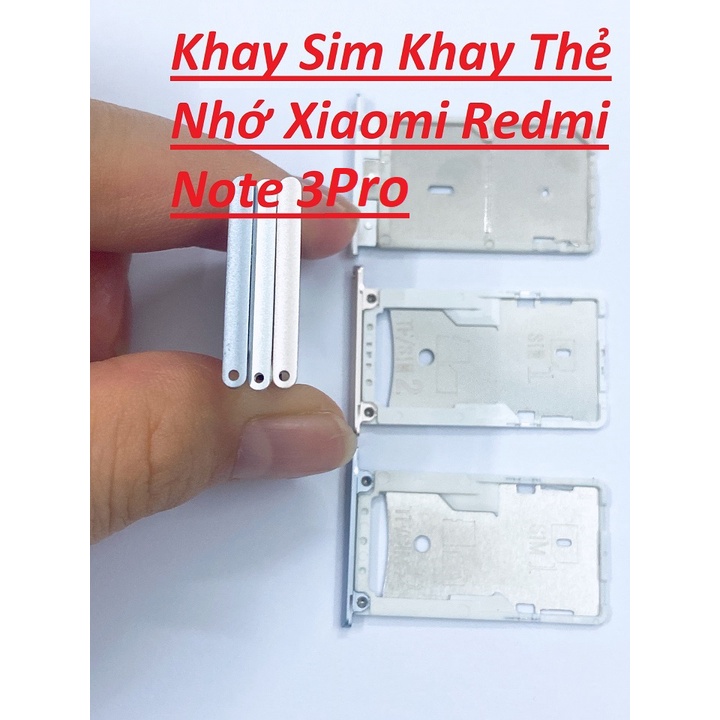 Mã Giảm ELFLASH2 20K Đơn 50K 🌟 Hàng Chính Hãng 🌟 Khay Sim Khay Thẻ Nhớ Xiaomi Redmi Note 3 Pro Zin New