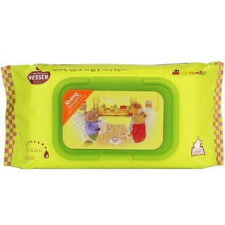 Khăn ướt không mùi Wesser 80 tờ