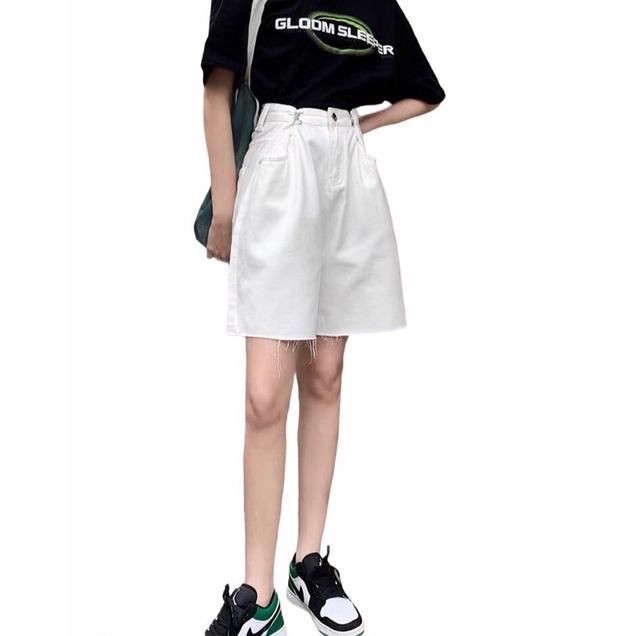 Quần short jeans cài eo hông 🦋 Nữ  Jaystoree