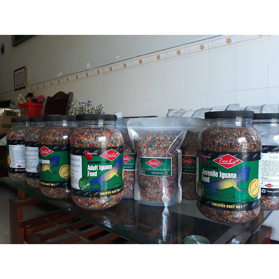Repcal- Thức ăn dành cho Iguana hạt lớn 1kg