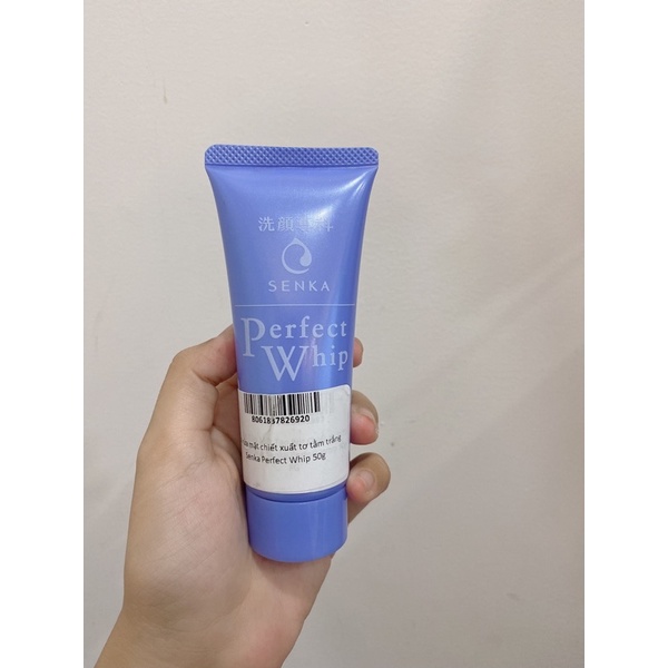 Sữa rửa mặt tạo bọt Senka Perfect Whip 50g