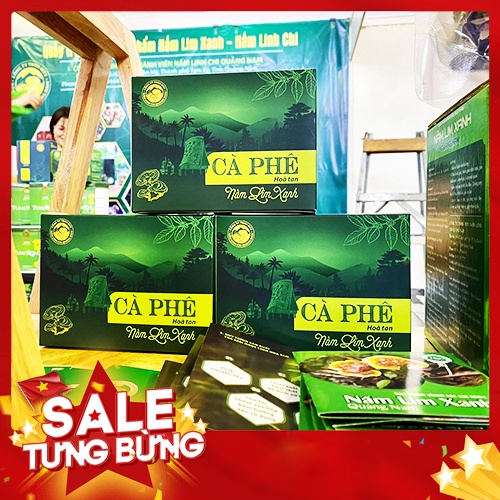 [Chính Hãng TuMơRông] Cà phê hoà tan Nấm Lim Xanh Quảng Nam (Hộp 20 gói) Tăng sức đề kháng - Giảm căng thẳng mệt mỏi | BigBuy360 - bigbuy360.vn