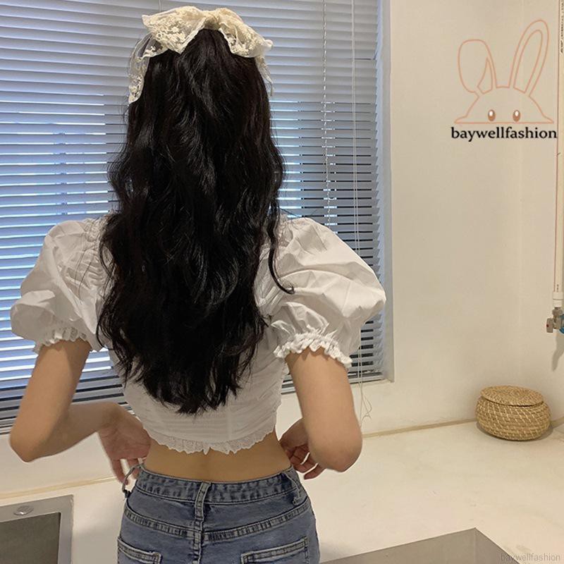 Áo lửng trễ vai in hoa gợi cảm dành cho nữ