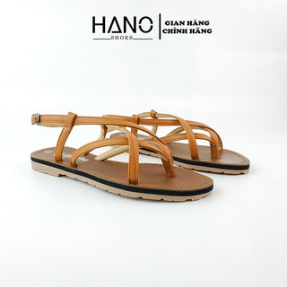 Sandal Nữ Đế bệt Xỏ ngón Quai mảnh cao cấp chuẩn VNXK - HANO
