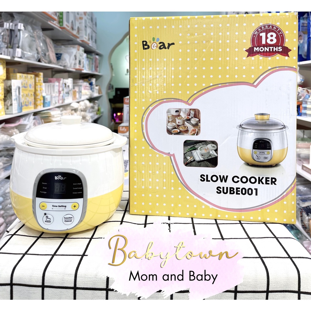 NỒI NẤU CHÁO CHẬM BEAR BẢN QUỐC TẾ