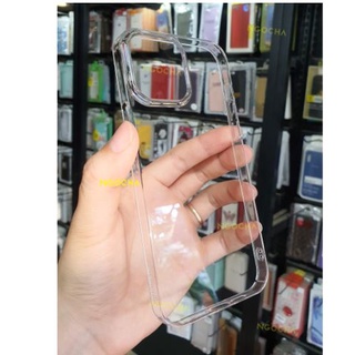 Ốp lưng Nhựa cứng trong suốt iPhone 13/13 Pro/13 Pro Max chính hãng Memumi Chống ố màu