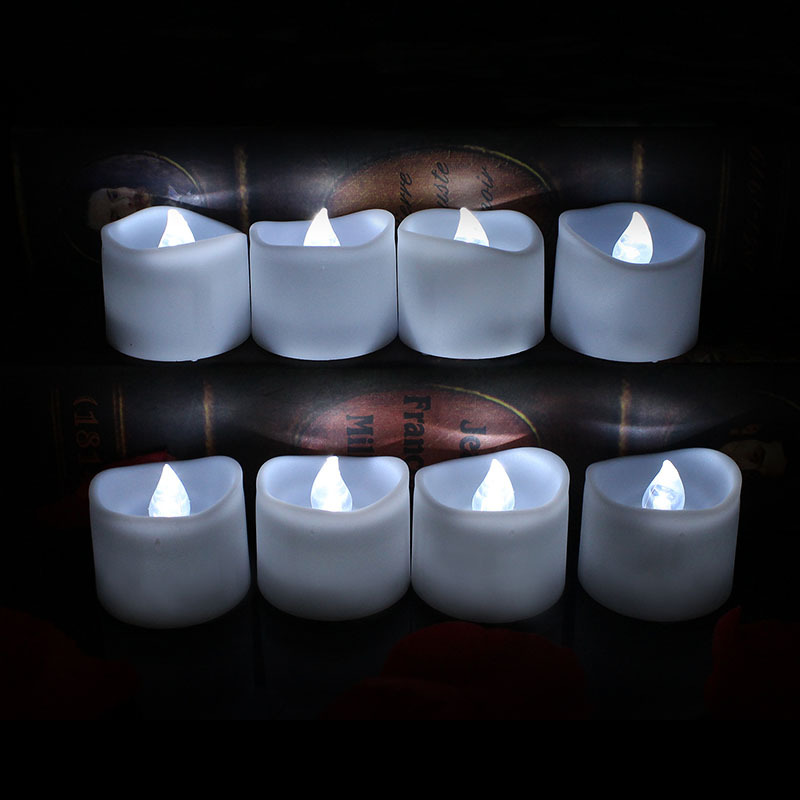 Đèn LED Giả Hình Nến Không Lửa/Không Lửa Sử Dụng Pin Bền Lâu
