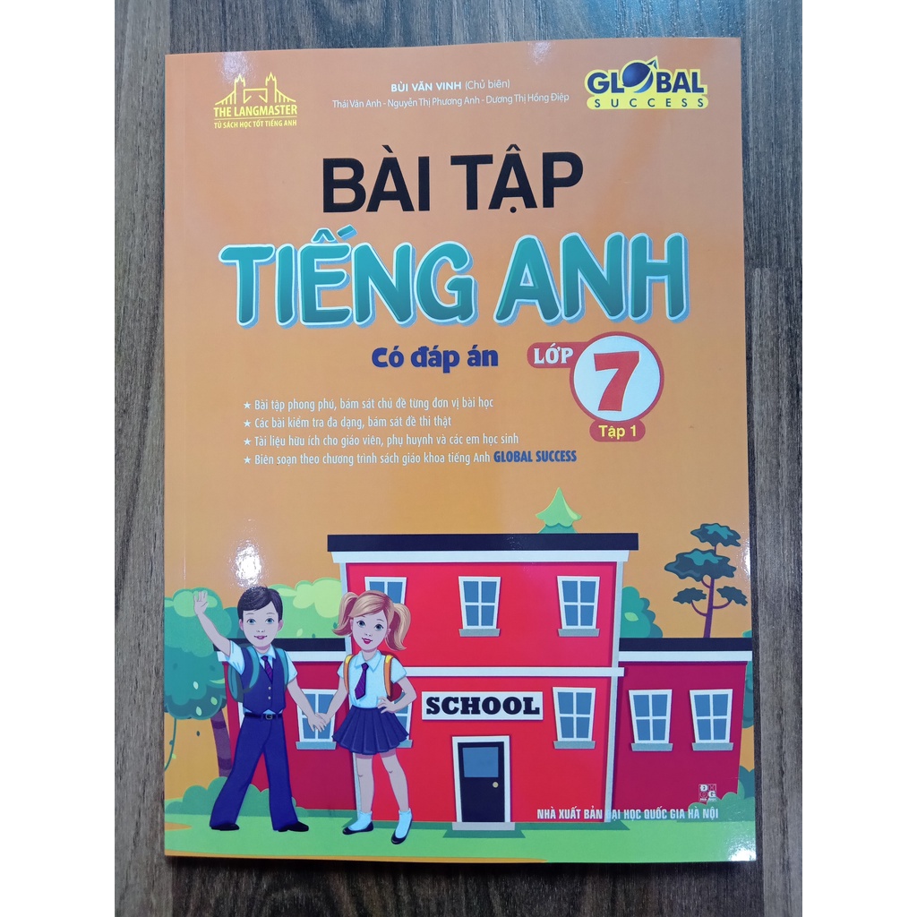 Sách - Bài tập tiêng anh 7 có đáp án - Tập 1 ( Mới )