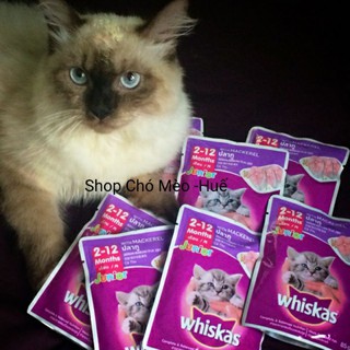 PATE WHISKAS JUNIOR CHO MÈO CON 85G