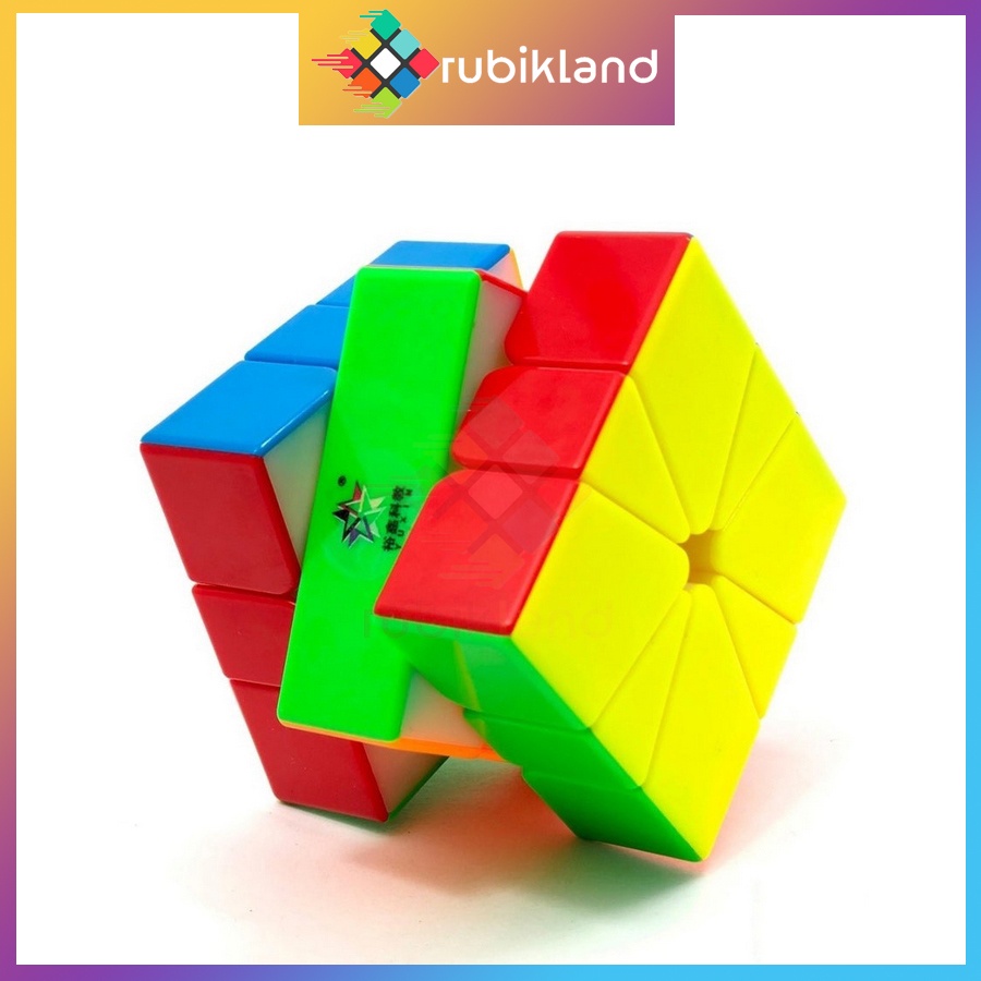 Rubik YuXin Square-1 M Nam Châm Little YuXin Magic Rubic Biến Thể SQ1 Stickerless Đồ Chơi Trí Tuệ Trẻ Em