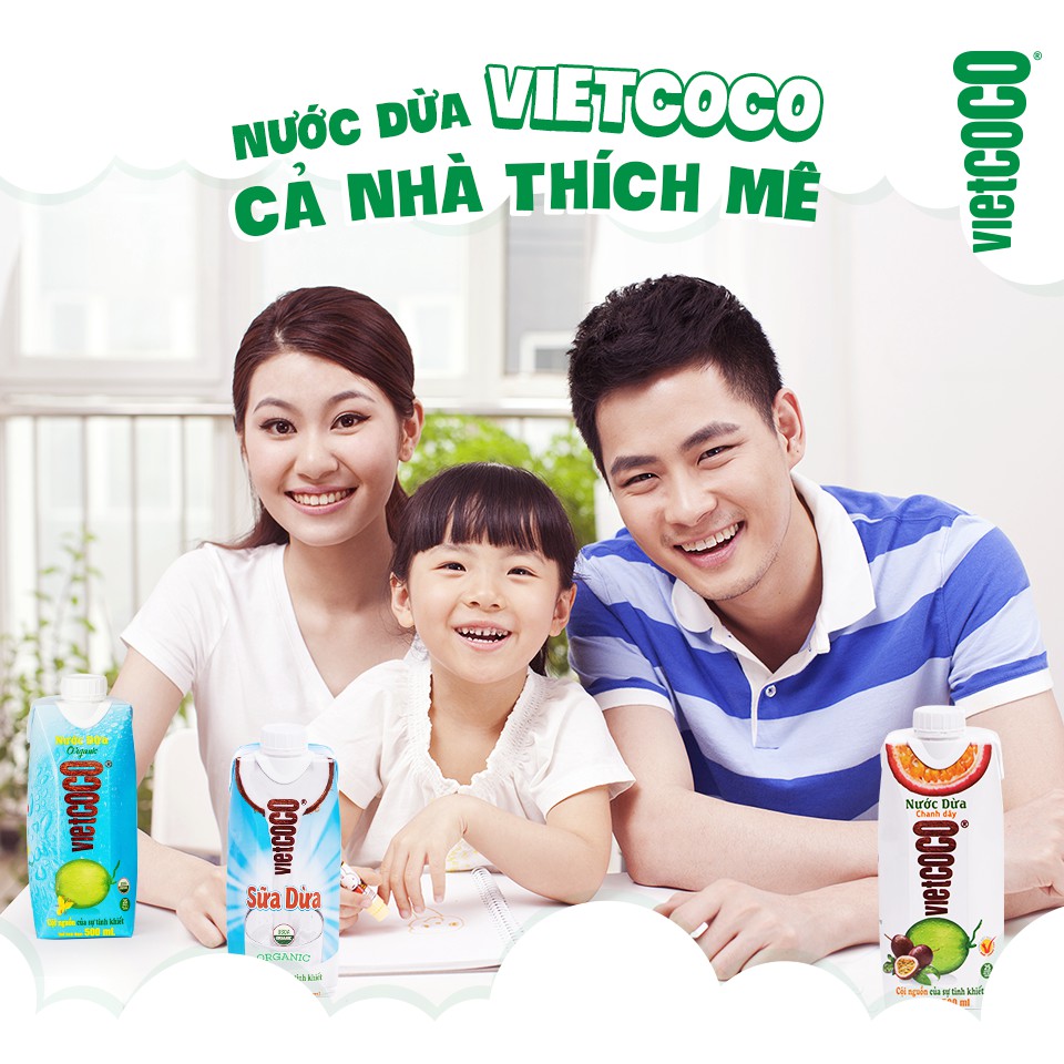 Nước Dừa  nguyên chất Vietcoco 330ml | BigBuy360 - bigbuy360.vn
