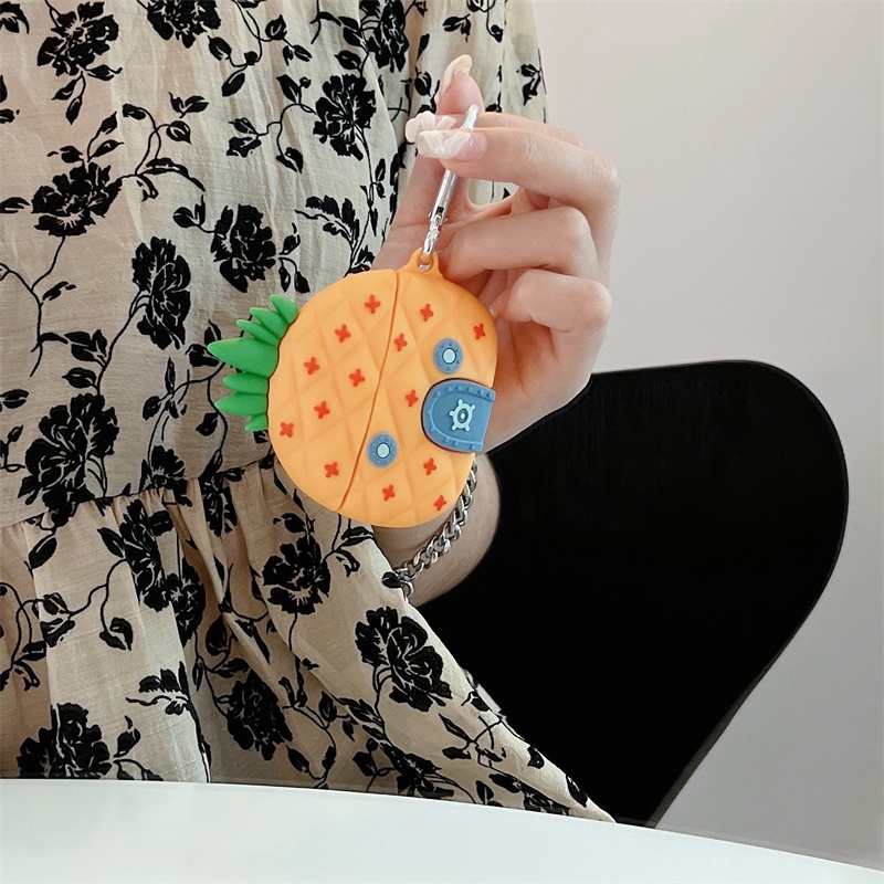 Vỏ Bảo Vệ Hộp Sạc Tai Nghe bluetooth Không Dây Baseus Bowie M2 Bằng Silicon Mềm Họa Tiết Hoạt Hình 3D Dễ Thương