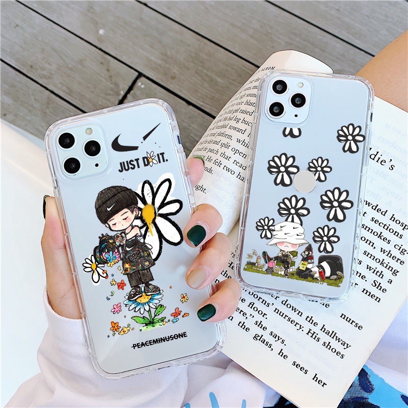 Ốp lưng iphone silicon dẻo trong GD chibi dành cho iphone 6 đến 14promax - t37