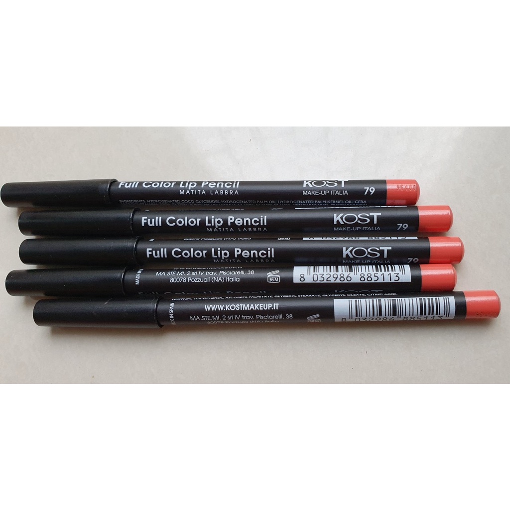 Chì kẻ môi Kost - Full Color Lip Pencil - KOST Make-up Italia