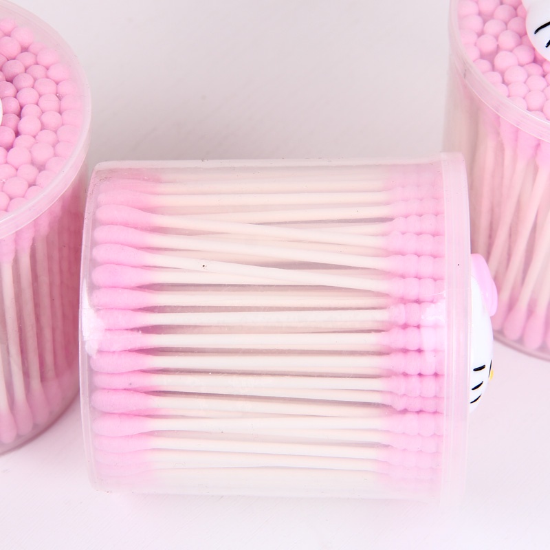 Lọ bông tăm hình Hello Kitty KT178