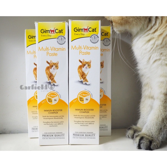 Gel dinh dưỡng cho mèo, tăng cường hệ miễn dịch Gimcat 200g, 100g, 50g