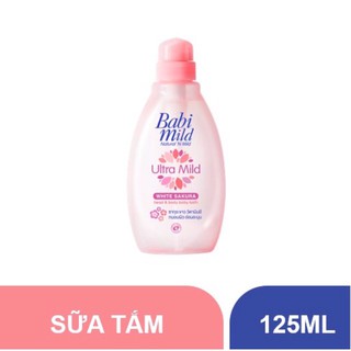Sữa tắm trẻ em Babi Mild - White Sakura 125ml