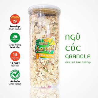 💟[FREE SHIP] 500g NGŨ CỐC GRANOLA ĂN KIÊNG VÀ GIẢM CÂN HIỆU QUẢ - TRÙM ĂN VẶT