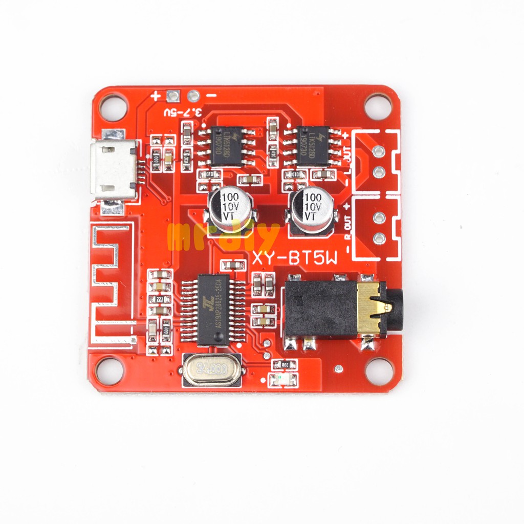 Mạch Bluetooth Khuếch Đại Âm Thanh BT5W 5w x2 Chế Loa Bluetooth