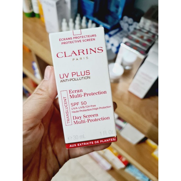 kem chống nắng clarins 30ml nội địa Pháp mẫu cũ
